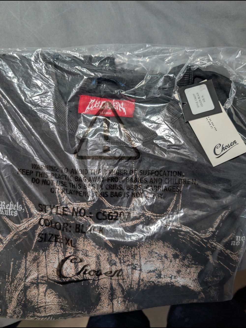 Chosen Black Graphic Tee